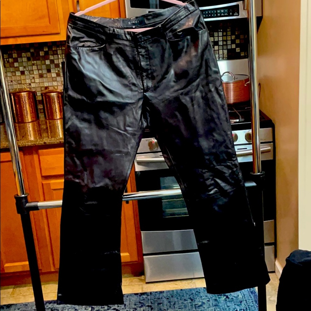Gucci Leather pants